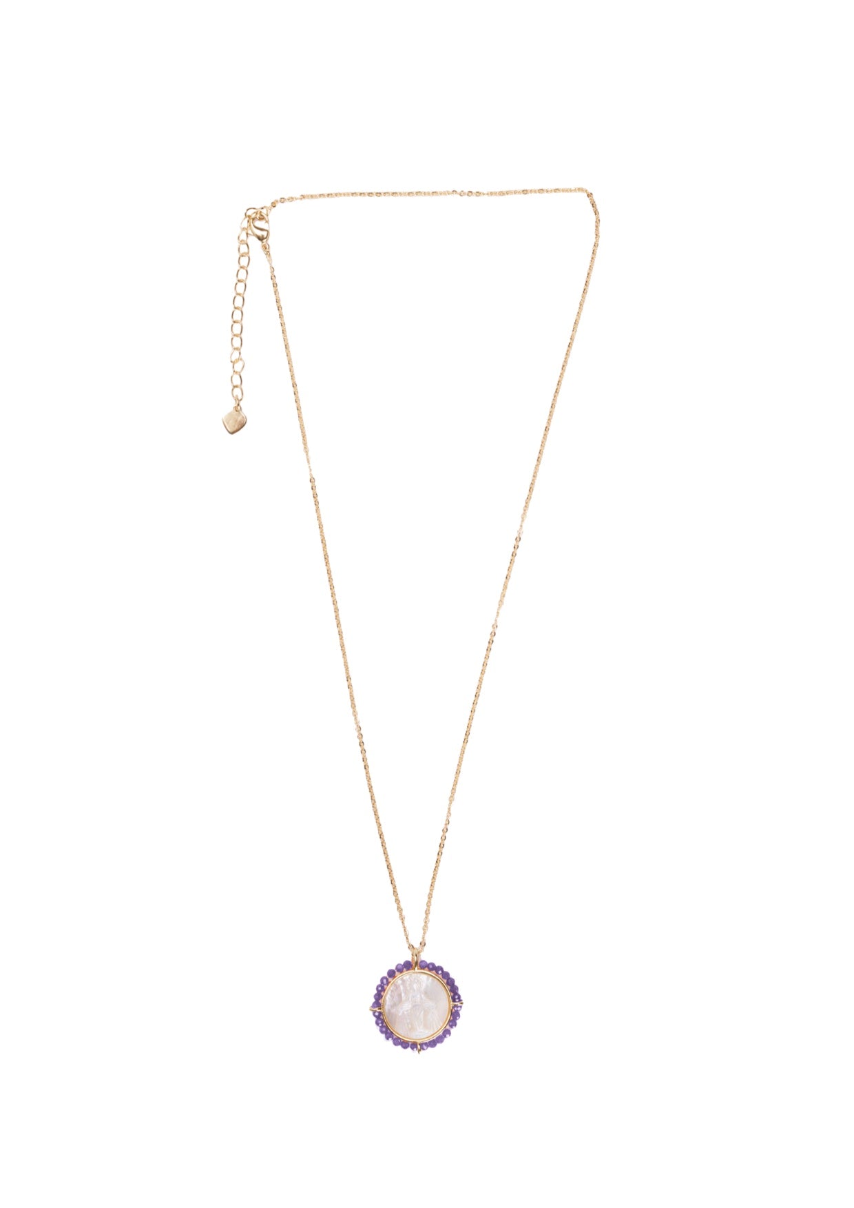 Médaille de la Vierge perlée