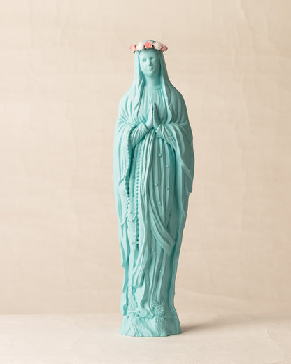 Vierge Sapristi V2 couronnée de fleurs