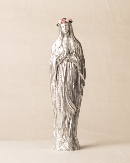 Vierge Sapristi V2 couronnée de fleurs