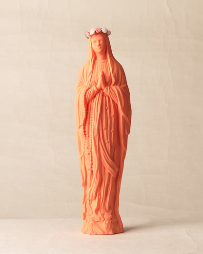 Vierge Sapristi V2 couronnée de fleurs