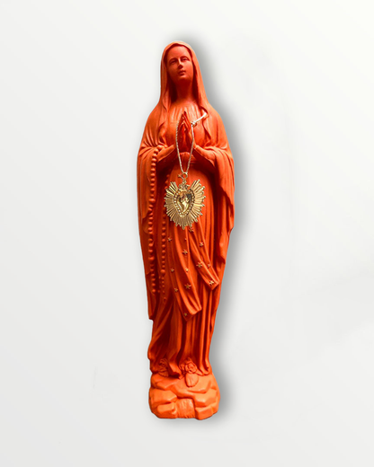 Statuette de la Vierge ex-voto