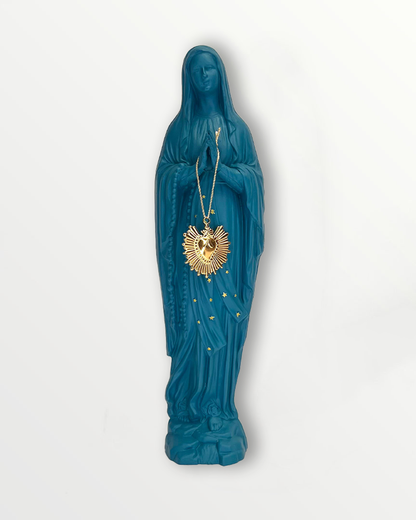 Statuette de la Vierge ex-voto