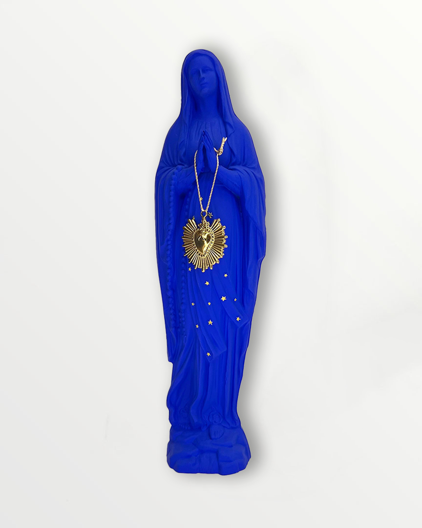 Statuette de la Vierge ex-voto