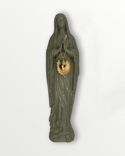 Statuette de la Vierge ex-voto