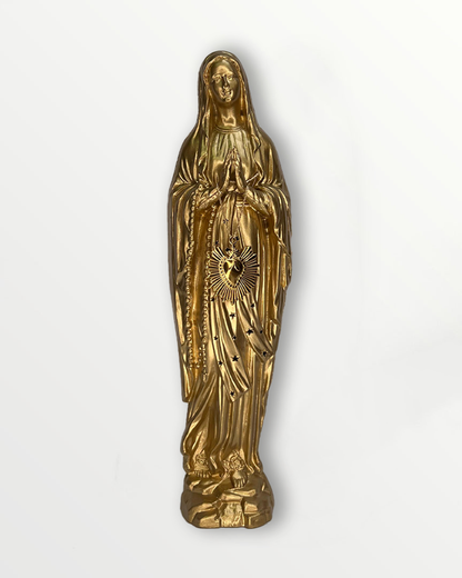 Statuette de la Vierge ex-voto