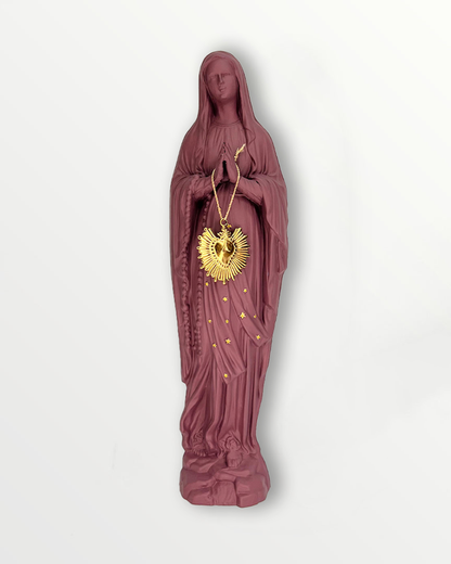 Statuette de la Vierge ex-voto