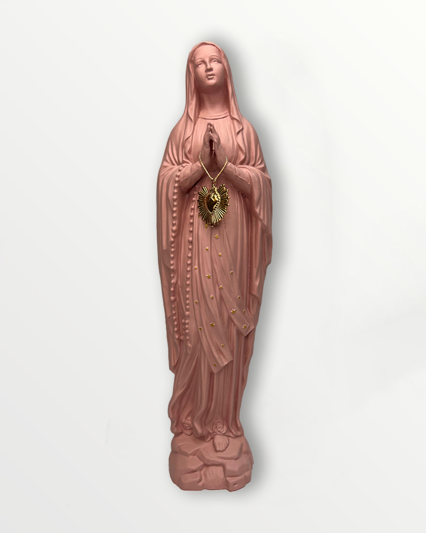 Statuette de la Vierge ex-voto