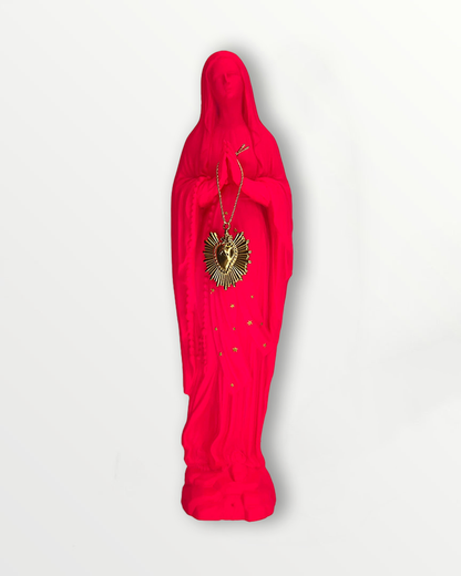 Statuette de la Vierge ex-voto