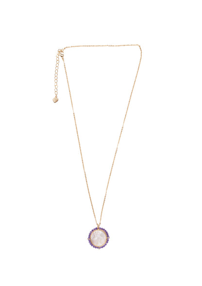 Médaille de la Vierge perlée